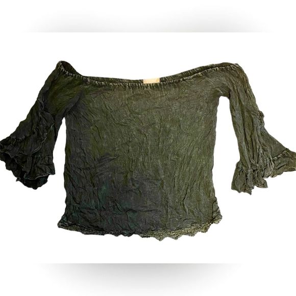 Altar’d State Top Green size S - Picture 1 of 5